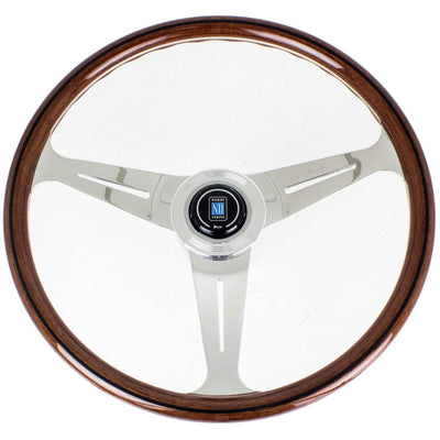 Nardi Classic ND34 Ratti, Puu, Kromi Puolat, 40 mm Syvyys