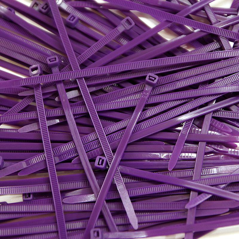 Nippusiteet, 100 kpl - Violetti