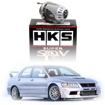 HKS Super SQV IV Blow Off -venttiili Mitsubishi Lancer Evo 7 (VII)