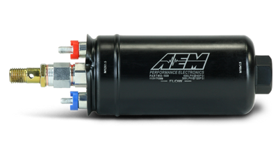 AEM Universaali 400 L/h Polttoainepumppu - Metriset Liitännät