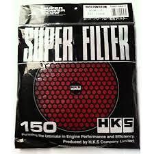 HKS Super Power Flow Vaihtosuodatin (150mm, Punainen)