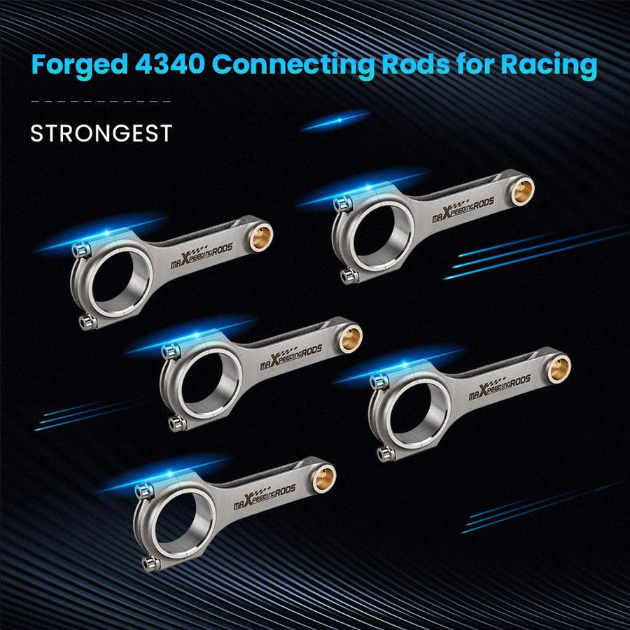 "OUTLET" Volvo S60 S60R 2.5L 143mm H-profiili kiertokanget, High Performance Kiertokanget
