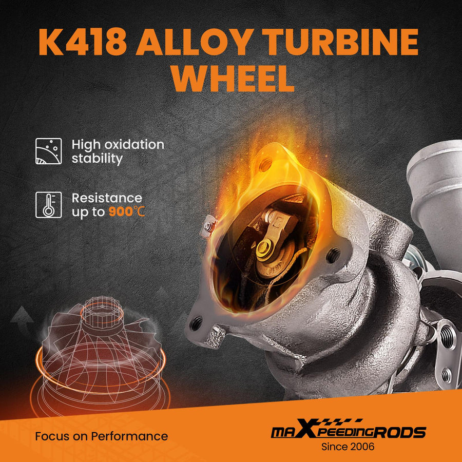 K04-020 Turboahdin Seat Leon, Cupra R, Audi S3 1.8 L APX  225 hv 5304-970-0020