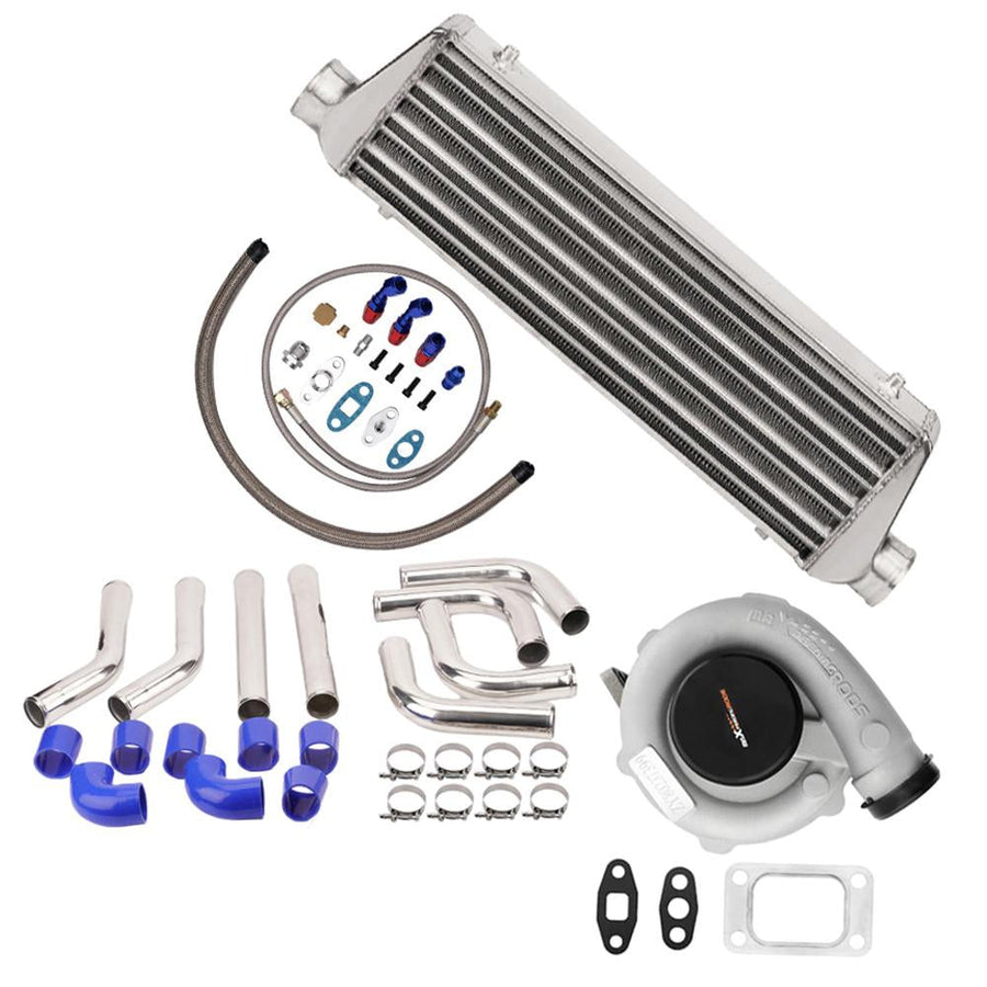 T04E Universal Turbo t3 laippaputki, bov-sovitin, hukkaportti Turboahdin-sarja