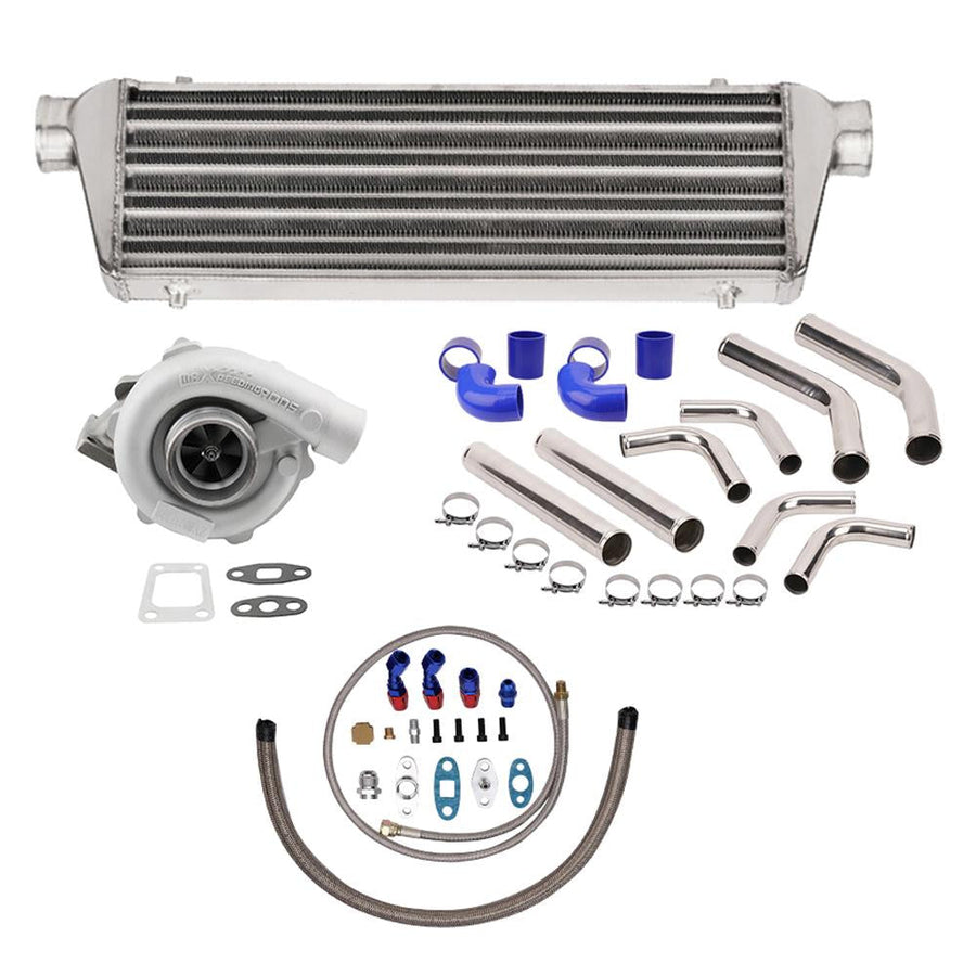 T04E Universal Turbo t3 laippaputki, bov-sovitin, hukkaportti Turboahdin-sarja