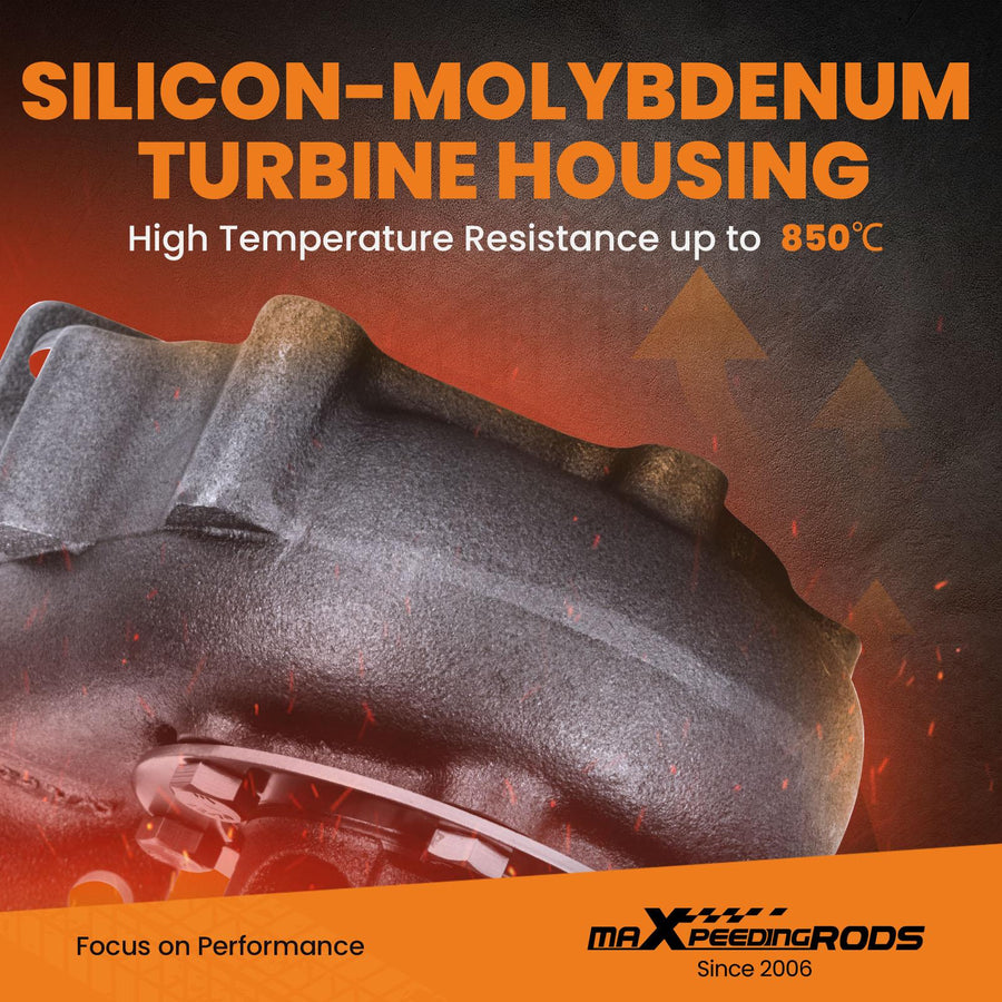 Billet kompressorin pyörä yleismallinen turbo Turboahdin T3T4 T04E T3 .63 A/R turbiini 1.5L-2.5L moottorille, 400 hv