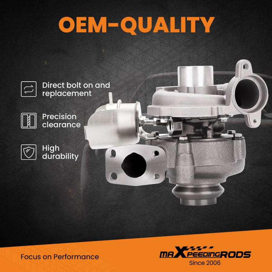 GT1544V Turboahdin Ford, Peugeot, Citroen C3/C4 1.6 HDI DV6 1.6L