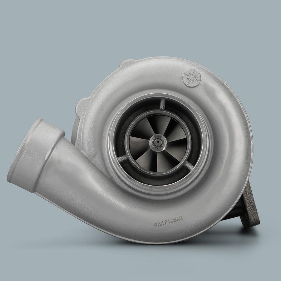 Turboahdin SX S300SX3 Twin Scroll A/R .91, 66 mm induktori, öljyjäähdytys V-laippa