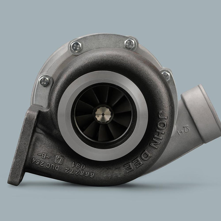 Turboahdin SX S300SX3 Twin Scroll A/R .91, 66 mm induktori, öljyjäähdytys V-laippa