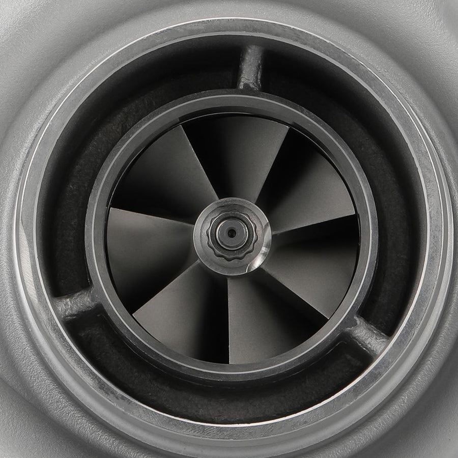 Turboahdin SX S300SX3 Twin Scroll A/R .91, 66 mm induktori, öljyjäähdytys V-laippa
