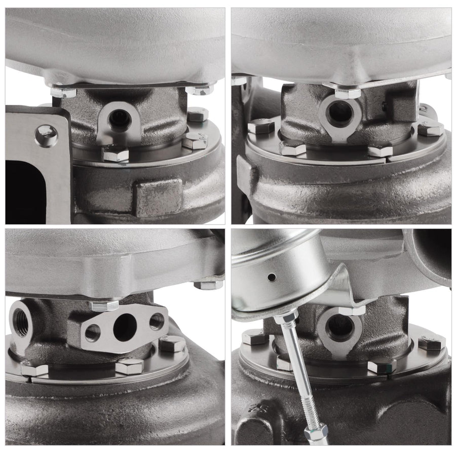 Billet Kompressorin Pyörä Turbo T25 T28 GT25, GT28, GT2871, GT2860 yleiskäyttöinen kilpa-Turboahdin 2.5 bar