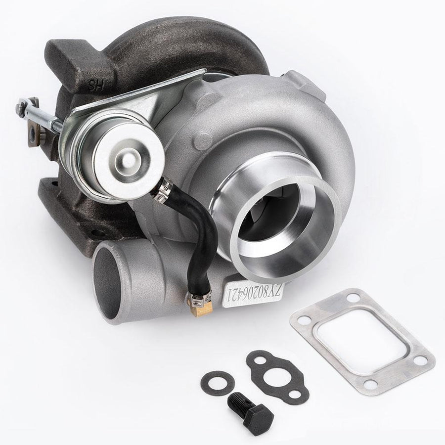 GT2871 GT2860SR20 Päivitys Turboahdin 350 hv, 0.6 A/R, 0.64 A/R, 5-pulttinen laippa, universaali öljy- ja vesijäähdytys