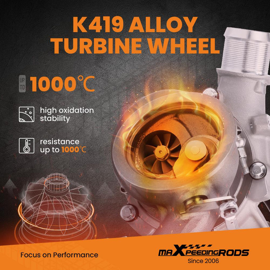 GT1446V Billet-kompressorin pyörä Turboahdin Vauxhall Opel Mokka, Astra J 1.4 781504