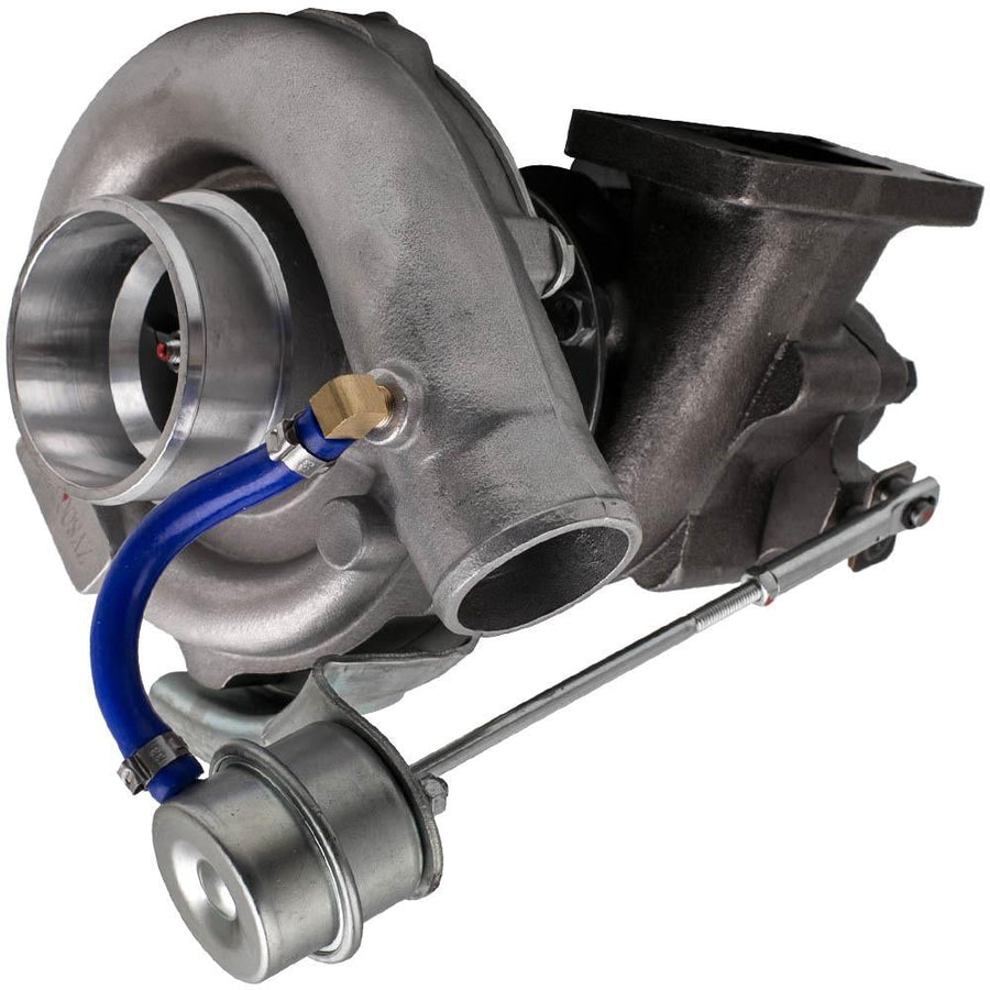 T04e T3/t4 Turbo Turboahdin kompressori V-laippa + manuaalinen ahtopaineen säädin (1-30 psi säätö)