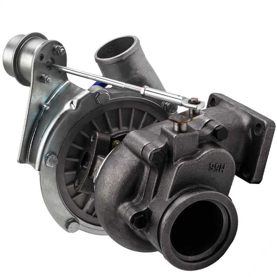 T04e T3/t4 Turbo Turboahdin kompressori V-laippa + manuaalinen ahtopaineen säädin (1-30 psi säätö)