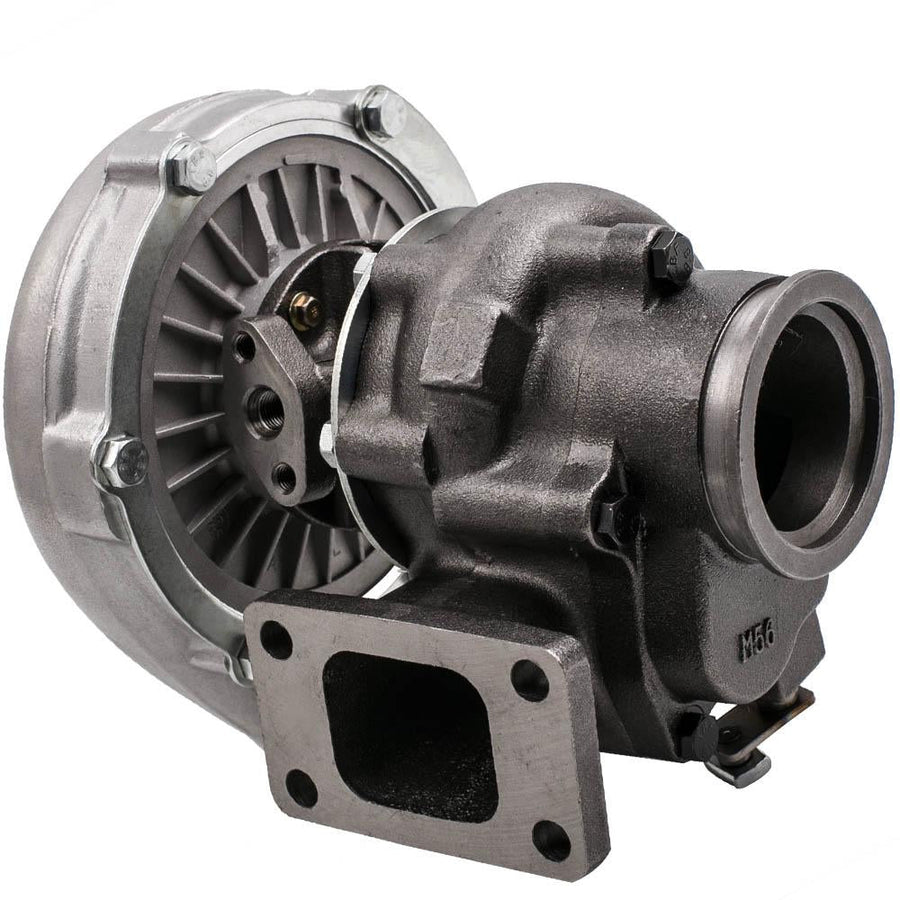 T04E T3 T4 Turboahdin + 27 x 7 x 2.5 tuuman välijäähdytin 64 mm Turbo-putkisetti