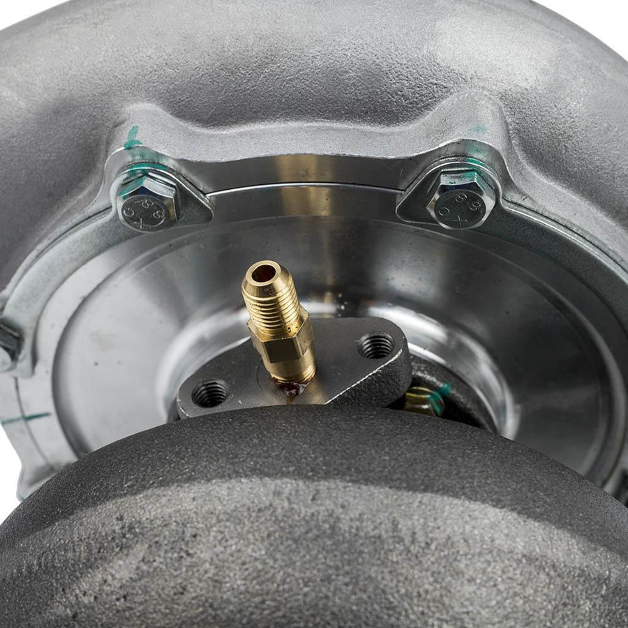 T76 Turboahdin .96 A/R komp. .80 A/R öljyjäähdytteinen 500 hv kelluva laakerointi