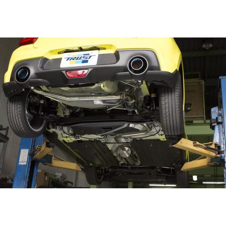 GReddy Comfort Sports GT Slash Äänenvaimennin + Keskiputki Suzuki Swift Sport ZC33S(2017+)