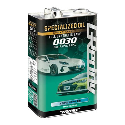 GReddy 0030 Specialized 0W-30 Moottoriöljy FA20 & FA24 (5L, GT86/GR86 & BRZ)