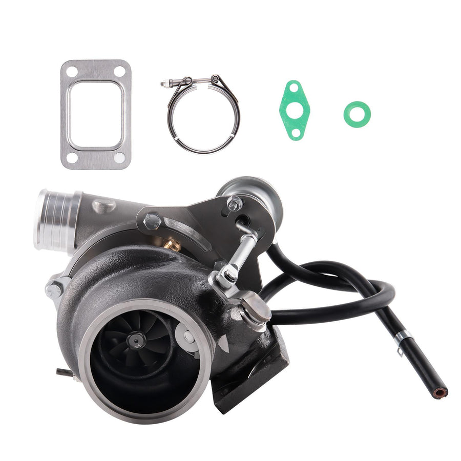 T25 Kaksoiskuulalaakeroitu Billet Turbo 0.70 AR 350B-660HP Yleismallinen 1.4L-3.0L moottoreille