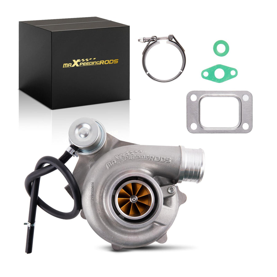T25 Kaksoiskuulalaakeroitu Billet Turbo 0.70 AR 350B-660HP Yleismallinen 1.4L-3.0L moottoreille
