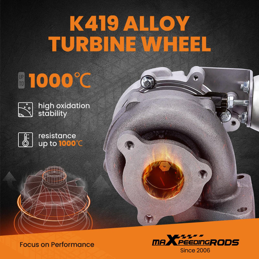 Billet kompressorin pyörä Turboahdin Renault Laguna 2 Estate 1.9 DCI 120 hv 8200322125 708639-0006