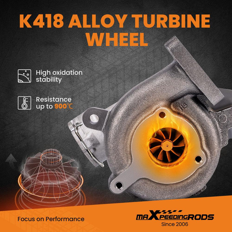 Turboahdin Audi A4 2.0L 2.0TDI 138 hv, 103 kW BPW 2005, 2006, 2007, 2008