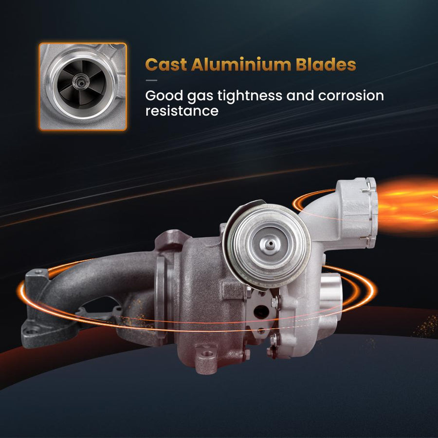 Turbo VW Golf, Audi A3, Seat, Skoda 140 hv, 103 kW 2.0 TDI BKD, BKP, AVZ
