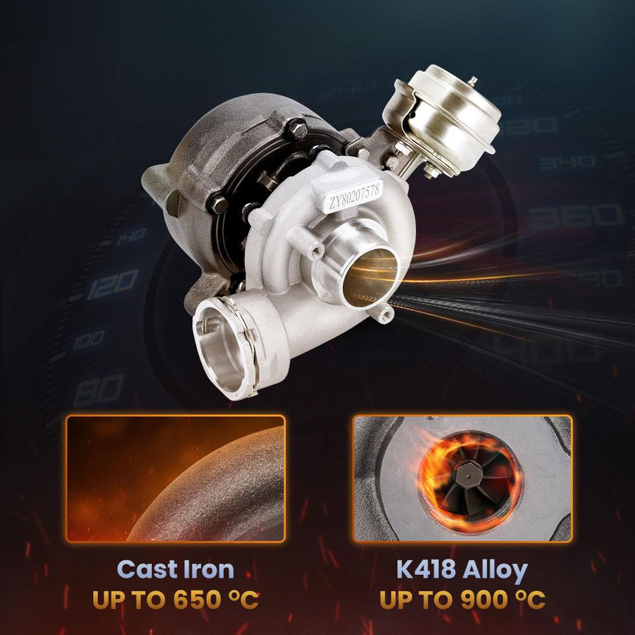 GT1749V VNT Turboahdin Audi A4 2.0 TDI 140 hv, 103 kW BRE/758219