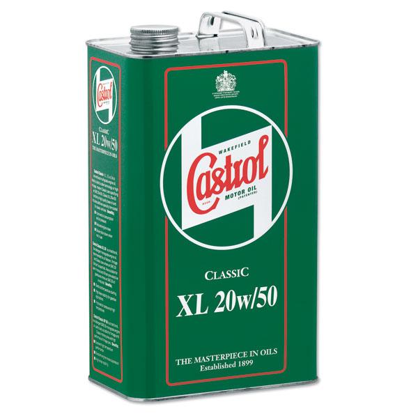Castrol Classic XL 20W50 -moottoriöljy (5 l)