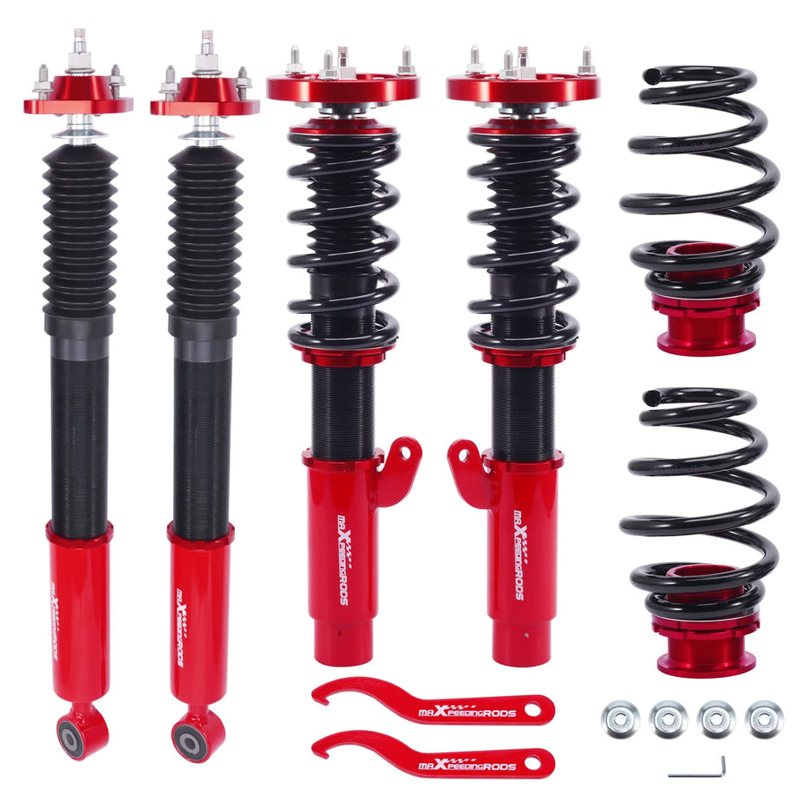 Maxpeedingrods B3 Coilover-alusta – BMW E46 3-sarja, 24-port. säätö
