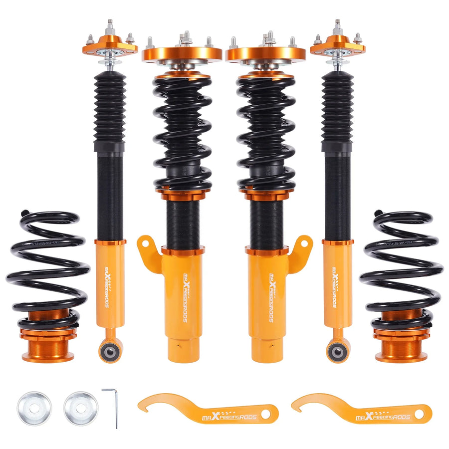 Maxpeedingrods B3 Coilover-alusta – BMW E46 3-sarja, 24-port. säätö