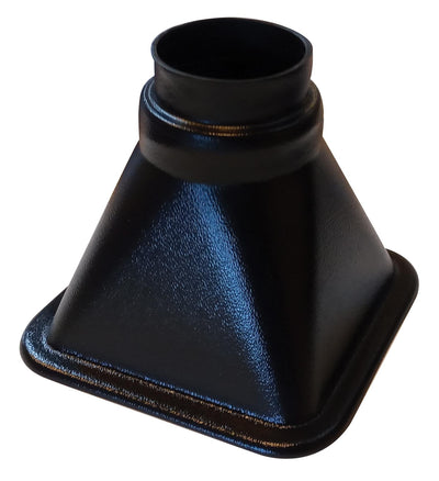 Neliö Revotec Ilmanotto, 130 mm Sisääntulo, 63-76 mm Ulostulo