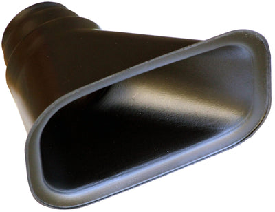 Suorakulmainen Revotec Ilmanotto, 150x75 mm Sisääntulo, 63-76 mm Offset Lähtö