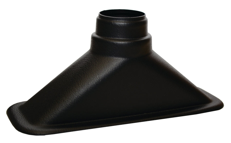 Suorakulmainen Revotec Ilmanotto, 255x80 mm Sisääntulo, 63-76 mm Lähtö