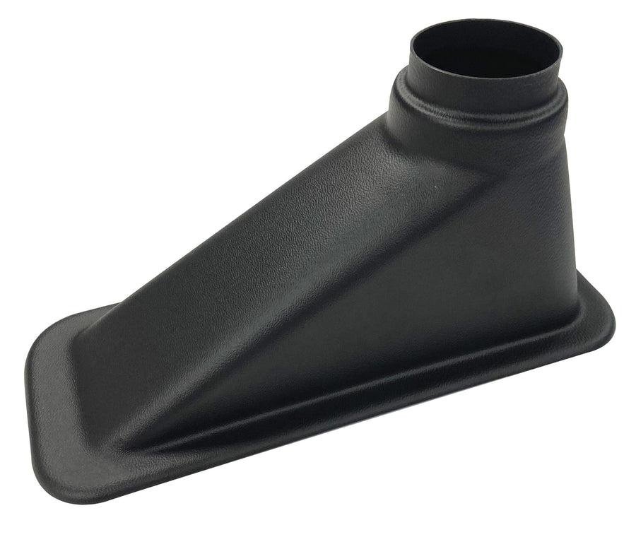 Suorakulmainen Revotec Ilmanotto, 255x80 mm Sisääntulo, 63-76 mm Offset Lähtö