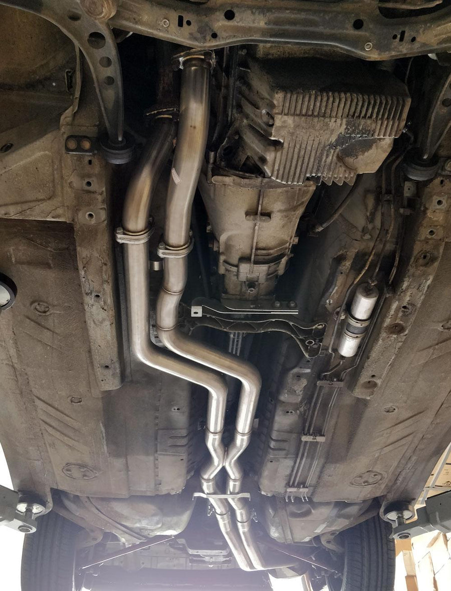 DriftShop täysi pakoputkisto BMW E36 – M50 / M52 / S50 (decat, X-pipe)