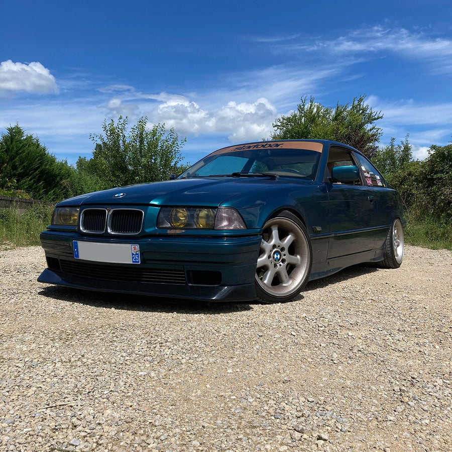 "Fat Lip" etulippa BMW E36 (ei M3-puskuri)