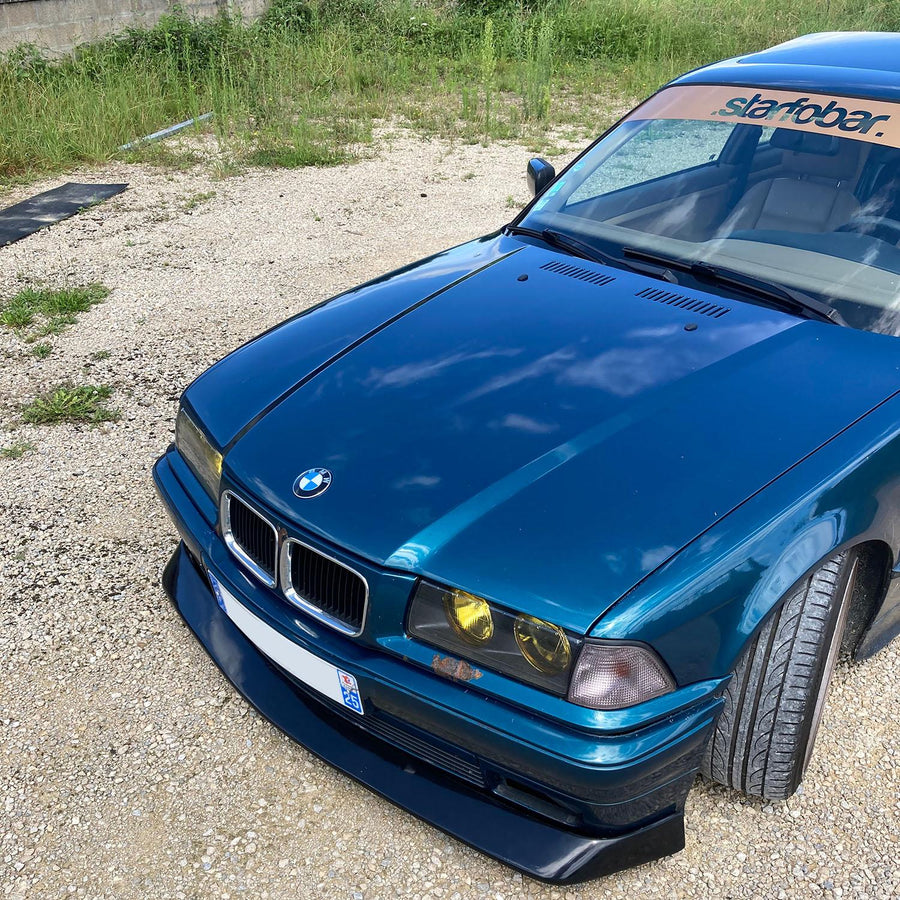 "Fat Lip" etulippa BMW E36 (ei M3-puskuri)