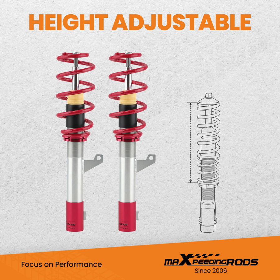Coilover-alustasarja VW Golf Mk5 MK6 Hatchback 1.9 2.0 TDi 03-12, Audi 8P