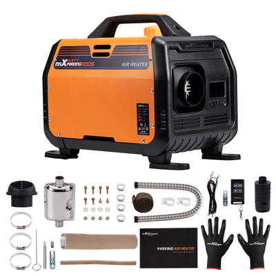 1-5 kW Säädettävä Diesel Lämmitin + Bluetooth