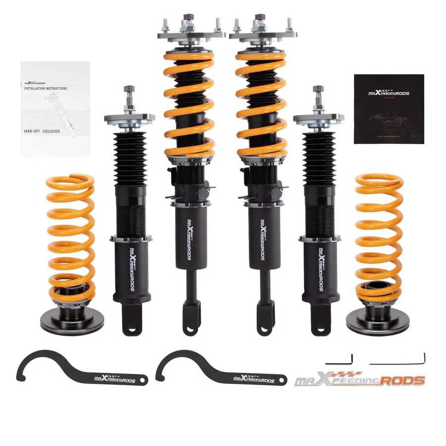 MaXpeedingrods T6 Advanced Series Coilover-jousitus Nissan 350Z Z33 Coupe Roadster 03-08