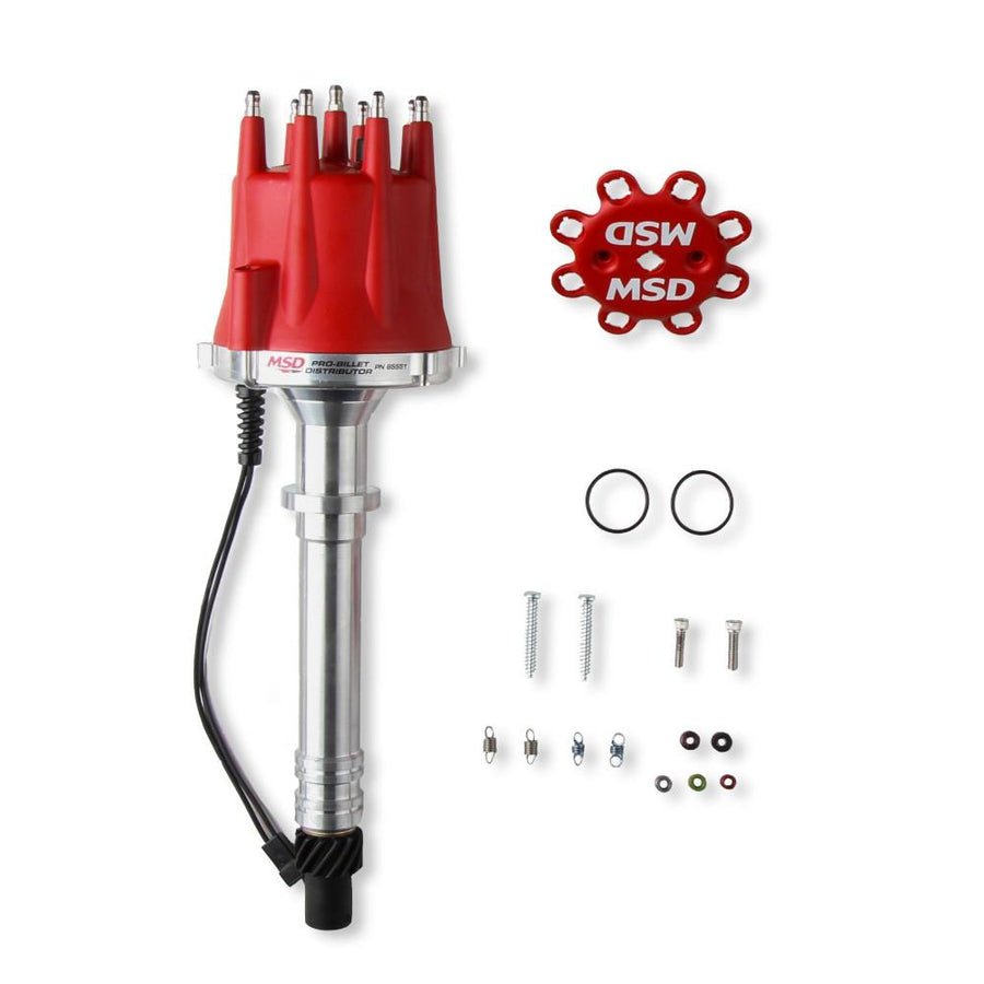 MSD Pro-Billet Jakaja Chevrolet V8 Moottoriin