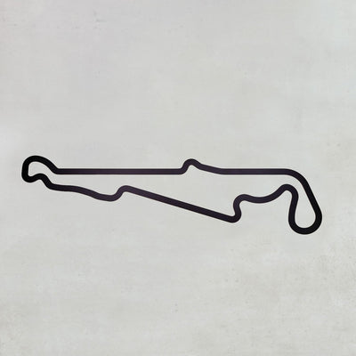 Paul Ricard Kilparata - Puurakenteinen Seinäkoriste (45 cm)
