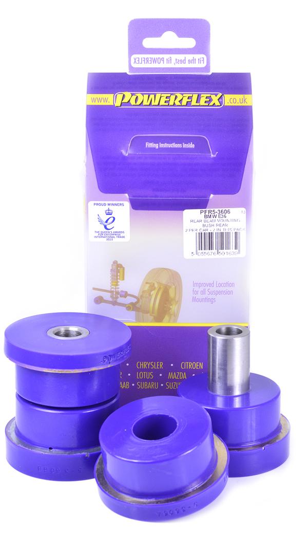Powerflex Ohjauksen puslapaketti  BMW E36, inc. M3