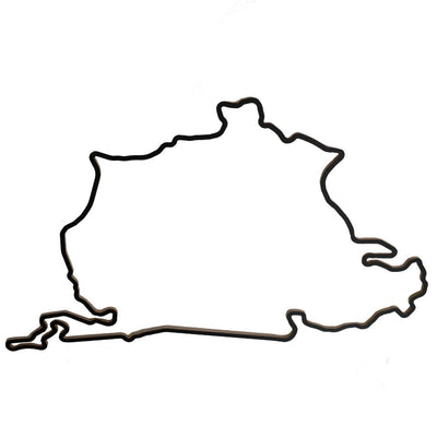 Nürburgring Nordschleife Kilparata - Puiset Seinäkoristeet (90 cm)