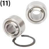 (No. 11) Ã˜18 mm Uniball & Circlip