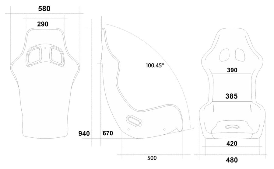 A-Tech Target XL kuppipenkki (FIA)