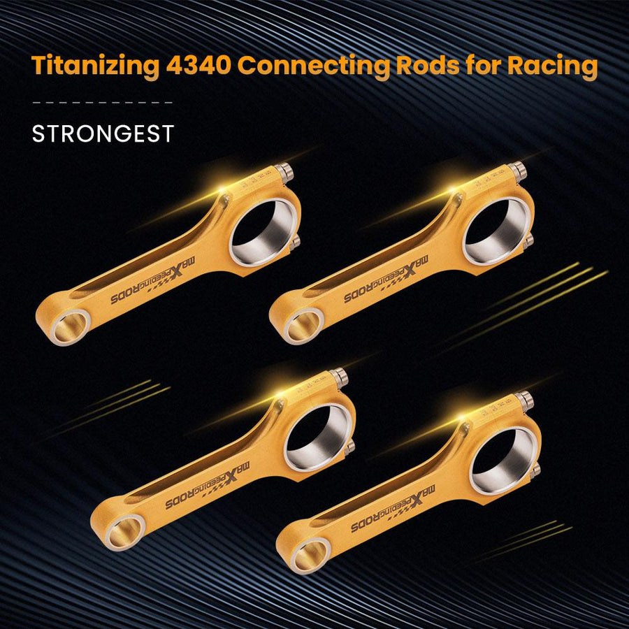 Opel Astra F 91-01 2.0i 16V, titanisoidut 4340 EN24 kiertokanget MSR.