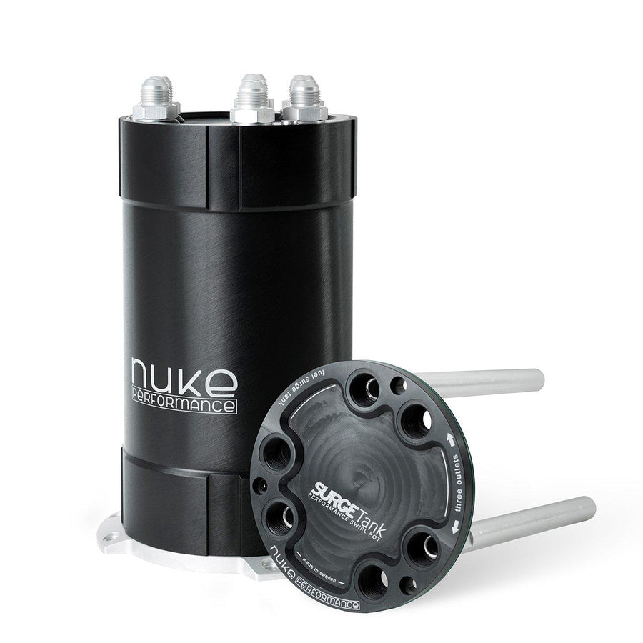 Nuke Performance 2G Fuel Surge Tank 3.0 litraa ulkoisille polttoainepumpuille